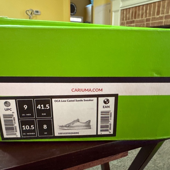 Cariuma OCA Low Suede Sneakers Unisex Camel Brown - Picture 8 of 8